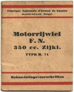 FN Herstal M 71 Behandelingsvoorschriften manual (7604z), Motoren, Verzenden, Overige merken