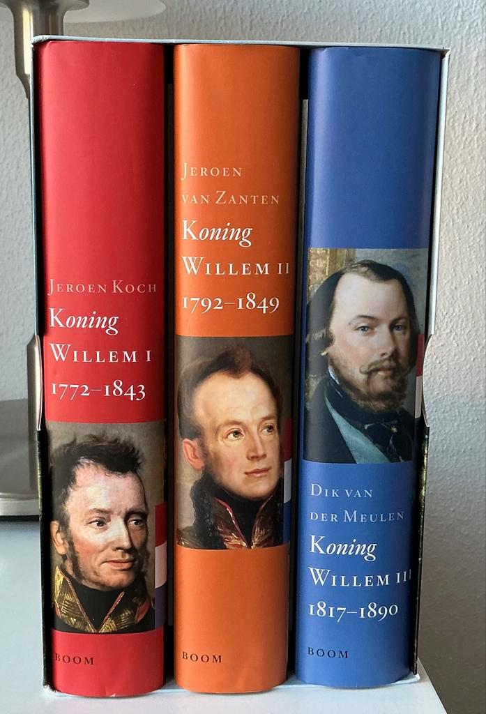 Koningsbiografieën 1, 2 en 3 - Jeroen Koch, Van Zanten, Meul, Boeken, Biografieën, Nieuw, Politiek, Ophalen of Verzenden