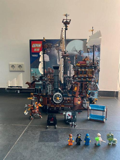 Lepin Metalbeard’s Sea Cow met doos en boekje., Kinderen en Baby's, Speelgoed | Bouwstenen, Zo goed als nieuw, Megabloks, Ophalen of Verzenden
