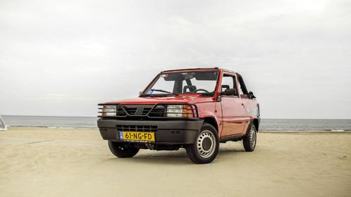 Fiat Panda 141 CABRIONI, Auto's, Fiat, Bedrijf, Panda, Trekhaak, Benzine, Cabriolet, Handgeschakeld, Geïmporteerd, Rood, Overige kleuren