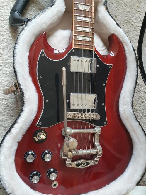 Gibson SG standard. 2012. Linkshandig, lefty., Muziek en Instrumenten, Snaarinstrumenten | Gitaren | Elektrisch, Zo goed als nieuw