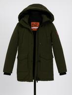 Groene superdry winterjas maat S, Kleding | Dames, Ophalen of Verzenden, Zo goed als nieuw, Groen