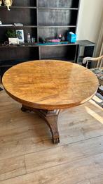 Mooie Biedermeier wortelnoothouten tafel, Antiek en Kunst, Ophalen