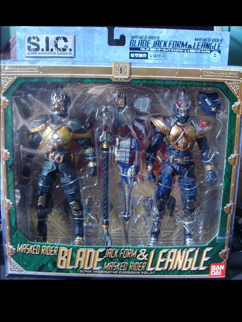 Power Rangers / Kamen Rider -- SIC KR Blade Jack KR Leangle, Kinderen en Baby's, Speelgoed | Actiefiguren, Nieuw, Ophalen of Verzenden