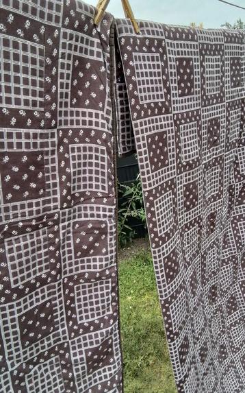 💐2 VINTAGE SLAAPZAKKEN BRUIN -BEIGE beschikbaar voor biedingen