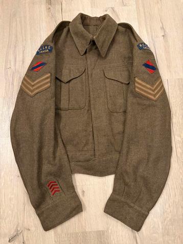 RCEME battledress First Canadian Army beschikbaar voor biedingen