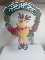 Deur krans met Eland, Diversen, Kerst, Ophalen of Verzenden, Zo goed als nieuw