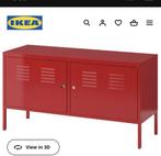 Ikea PS Kast - Rood, Huis en Inrichting, Ophalen, Gebruikt, 100 tot 150 cm, Minder dan 100 cm