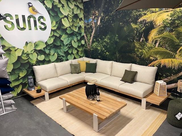 Suns outdoor lifestyle : Loungeset  Nardo, Tuin en Terras, Tuinsets en Loungesets, Nieuw, Loungeset, Aluminium, 6 zitplaatsen
