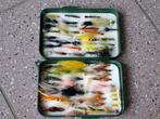 Vliegendoos met assortiment lures en streamers, Ophalen, Zo goed als nieuw, Overige typen