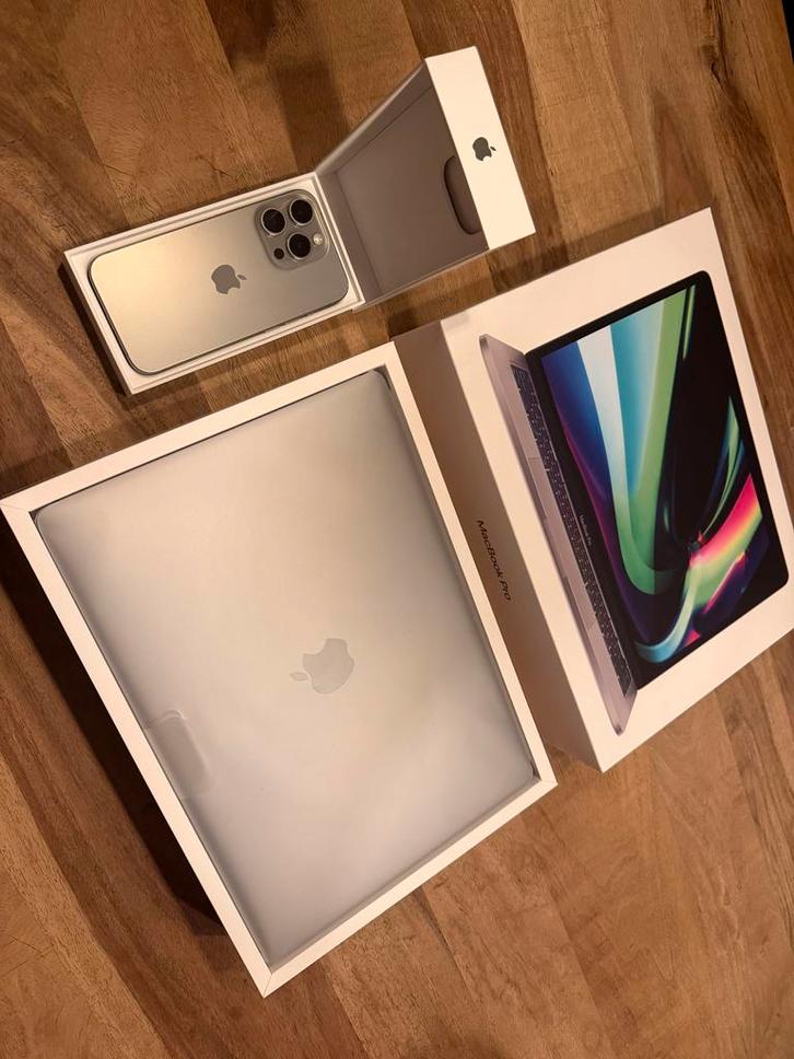 MacBook Pro M1 13" - Zeer Nette Staat - Compleet, Computers en Software, Apple Macbooks, Zo goed als nieuw, MacBook Pro, 13 inch