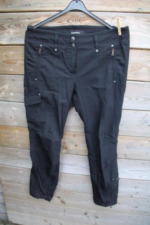 Broek zwart Cambio Ricky mt 42 Vaste prijs, Kleding | Dames, Broeken en Pantalons, Zo goed als nieuw, Maat 42/44 (L), Zwart, Ophalen of Verzenden