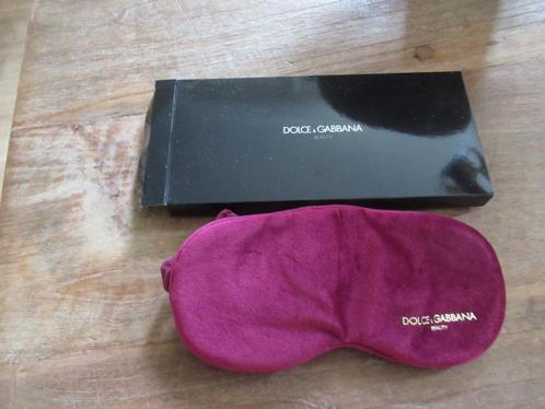 DOLCE & GABBANA SLAAPMASKER, nieuw in doosje, Sieraden, Tassen en Uiterlijk, Uiterlijk | Gezichtsverzorging, Nieuw, Overige typen