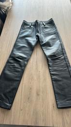 Mister b broek leder gay, Verzenden, Zo goed als nieuw, Blauw, W33 - W34 (confectie 48/50)