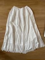 Vintage Witte Onderrok met Kant, Maat 38/40 (M), Wit, Ophalen of Verzenden, Gedragen
