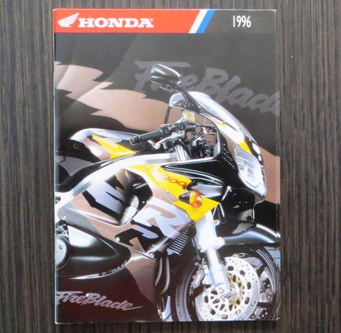 Kleine folder Honda Motoren Modeljaar 1996 + NL prijslijst, Motoren, Handleidingen en Instructieboekjes, Honda, Verzenden
