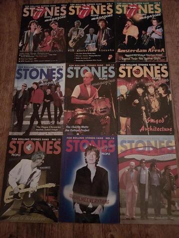 The Rolling Stones Stones 9 x Stones People Magazine. beschikbaar voor biedingen
