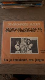 De Groningse Zusjes - Vaarwel, dat zal ik nooit vergeten, Ophalen of Verzenden, Gebruikt, Overige formaten, Levenslied of Smartlap