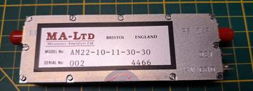 10-11 GHz RF Amplifier (1Watt) beschikbaar voor biedingen