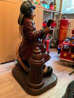 Decoratieve Brandweerman Clown Beeld 78cm, Ophalen