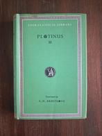 Plotinus - III - Ennead III 1-9 - Loeb Classical Library, Boeken, Ophalen of Verzenden, Gelezen, Algemeen