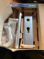 Hoppe Veiligheidsbeslag voor- en 4 achterdeur- Nieuw in doos, Ophalen of Verzenden, Nieuw, Overige materialen, Klink of Kruk