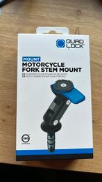 Quad lock motorcycle fork stem mount, Ophalen of Verzenden, Nieuw, Auto