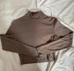 Zara bruin coltrui blouse (S), Kleding | Dames, Zara, Ophalen of Verzenden, Bruin, Zo goed als nieuw