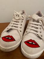 Fabienne chapot gympen sneakers wit kiss 39, Ophalen of Verzenden, Zo goed als nieuw, Wit, Sneakers of Gympen