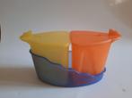 Tupperware roomstel hagelslag suikerpot melkkan, Overige materialen, Gebruikt, Overige typen, Ophalen of Verzenden