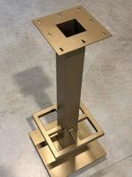 Bartafel onderstel GOUD - NIEUW, Huis en Inrichting, Tafels | Statafels, Ophalen, Nieuw