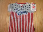 Vingino Grijs melange t shirt mt 80 meisje nieuw, Kinderen en Baby's, Babykleding | Maat 80, Meisje, Nieuw, Ophalen of Verzenden