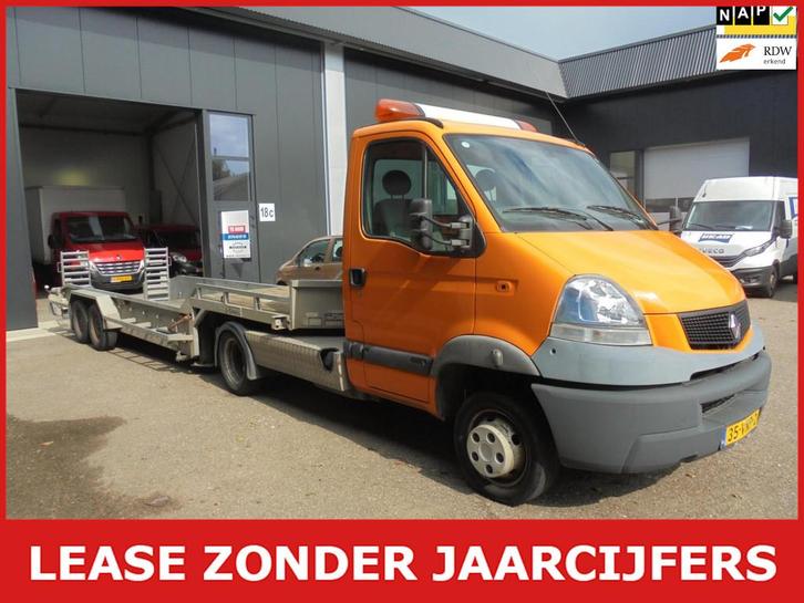 Renault Mascott 150.35 313 dieplader be trailer 2015, Auto's, Bestelauto's, Bedrijf, Te koop, ABS, Cruise Control, Startonderbreker