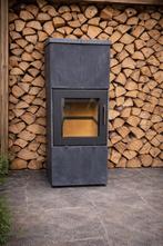 Lotus QM1 Speksteenkachel in Nieuwstaat, Huis en Inrichting, Haarden, Ophalen, Zo goed als nieuw, Vrijstaande haard, Houthaard