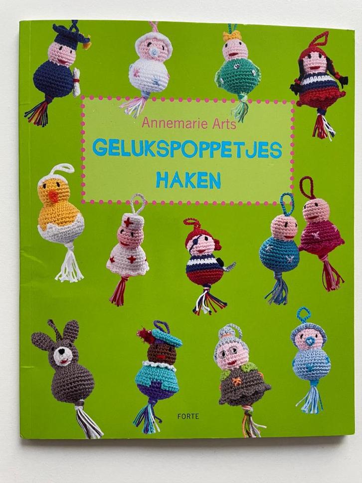 Gelukspoppetjes haken, Boeken, Hobby en Vrije tijd, Zo goed als nieuw, Breien en Haken, Verzenden