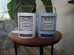 Draagbare mini airco's met ledverlichting&kabels, Ophalen, Zo goed als nieuw