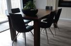 Eettafel eiken tijdloos, Huis en Inrichting, Tafels | Eettafels, Ophalen, Gebruikt, Modern, tijdloos, Eikenhout