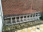 Professionele ladder 3 x 9 treden, Doe-het-zelf en Verbouw, Ladders en Trappen, Ophalen, Gebruikt, Ladder, Opvouwbaar of Inschuifbaar