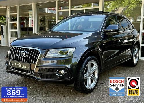 Audi Q5 2.0 TFSI Quattro S Line Xenon/Led, Climat, Navi, Blu, Auto's, Audi, Bedrijf, Te koop, Q5, 4x4, ABS, Airbags, Airconditioning