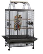 Stong kooi aida te koop, Dieren en Toebehoren, Vogels | Hokken en Kooien, Ophalen, Gebruikt, Metaal, Vogelkooi