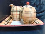 Complete Set: Vic's Design Suikerpot, Melkkan & Dienblad, Ophalen of Verzenden