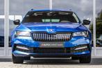 Skoda Superb Combi 1.4 TSI iV Sportline | Memory | 19" | Tre, Auto's, Skoda, 12 maanden, Gebruikt, Euro 6, Blauw