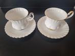 Chantilly val d or royal albert porselein, Ophalen of Verzenden, Gebruikt, Porselein, Kop en/of schotel