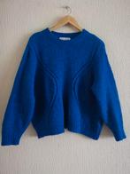 Pulz Jeans trui wool alpaca L, Verzenden, Zo goed als nieuw, Maat 42/44 (L), Blauw