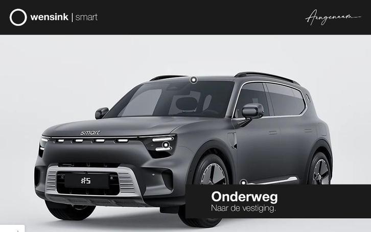 smart #5 Premium 100 kWh | Levering Maart 2026 | Warmtepomp, Auto's, Smart, Bedrijf, Te koop, Overige modellen, 360° camera, ABS