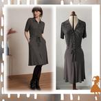 King Louie retro 60s Sheeva Dress-L🌺nieuwstaat, Zwart, Maat 42/44 (L), Ophalen of Verzenden, Zo goed als nieuw