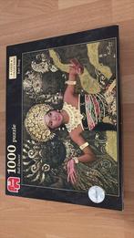 Puzzel 1000 stukjes Karl Bang gold collection Bali Dancer, Hobby en Vrije tijd, Denksport en Puzzels, Ophalen of Verzenden, 500 t/m 1500 stukjes