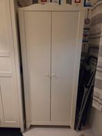 Witte Kledingkast Hensvik Ikea, Huis en Inrichting, Ophalen, Overige materialen, Gebruikt, Met hangruimte