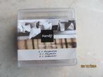 NIEUWSTAAT doosje 8-delig HANDY ronde MAGNEETJES gekleurd, Ophalen of Verzenden, Zo goed als nieuw