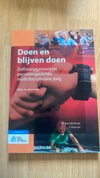 M. van der Burgt - Doen en blijven doen, Dieet en Voeding, Ophalen of Verzenden, Zo goed als nieuw, M. van der Burgt; F. Verhulst